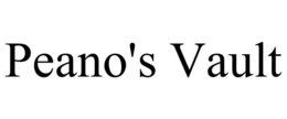 PEANO'S VAULT trademark