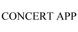 CONCERT APP trademark