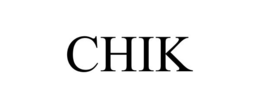 CHIK trademark