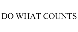 DO WHAT COUNTS trademark