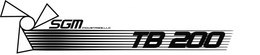SGM INDUSTRIES, LLC TB 200 trademark