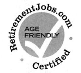RETIREMENTJOBS.COM CERTIFIED AGE FRIENDLY trademark