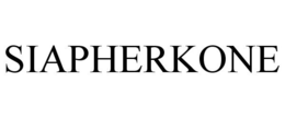 SIAPHERKONE trademark