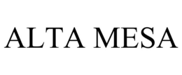 ALTA MESA trademark
