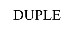DUPLE trademark