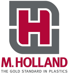 H M. HOLLAND THE GOLD STANDARD IN PLASTICS trademark