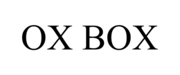 OX BOX trademark