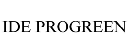 IDE PROGREEN trademark