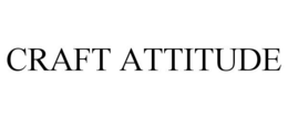 CRAFT ATTITUDE trademark