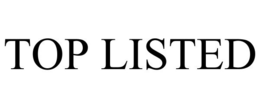 TOP LISTED trademark