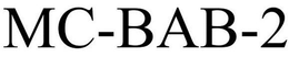 MC-BAB-2 trademark