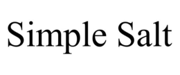 SIMPLE SALT trademark