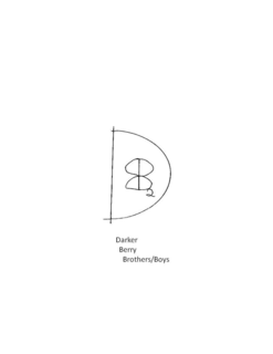 D BB2 DARKER BERRY BROTHERS/BOYS trademark