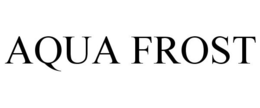 AQUA FROST trademark