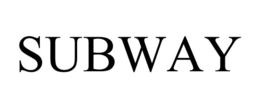 SUBWAY trademark