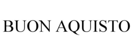 BUON AQUISTO trademark