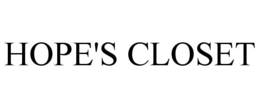 HOPE'S CLOSET trademark
