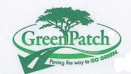 GREENPATCH PAVING THE WAY TO GO GREEN. trademark