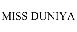 MISS DUNIYA trademark