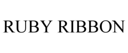 RUBY RIBBON trademark