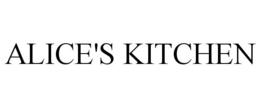 ALICE'S KITCHEN trademark