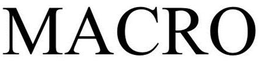 MACRO trademark