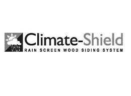 CLIMATE-SHIELD RAIN SCREEN WOOD SIDING SYSTEM trademark