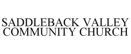 SADDLEBACK VALLEY COMMUNITY CHURCH trademark