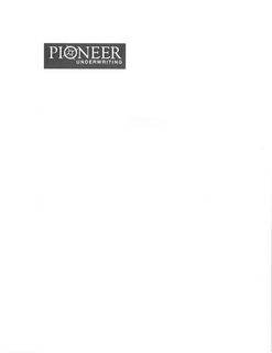 PIONEER UNDERWRITING trademark