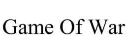 GAME OF WAR trademark