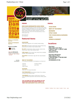DOG HAUS trademark