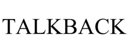 TALKBACK trademark