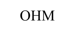 OHM trademark