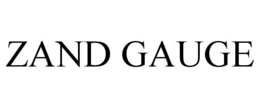 ZAND GAUGE trademark
