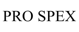 PRO SPEX trademark