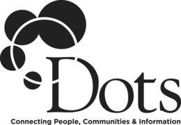 DOTS CONNECTING PEOPLE, COMMUNITIES & INFORMATION trademark