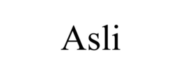 ASLI trademark