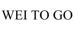 WEI TO GO trademark
