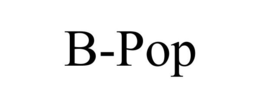 B-POP trademark