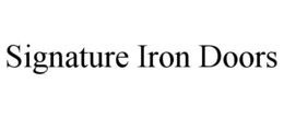 SIGNATURE IRON DOORS trademark