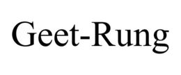GEET-RUNG trademark
