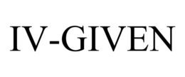 IV-GIVEN trademark
