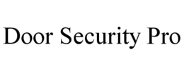 DOOR SECURITY PRO trademark