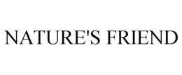 NATURE'S FRIEND trademark