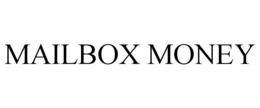 MAILBOX MONEY trademark