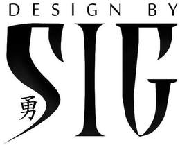 DESIGN BY SIG trademark