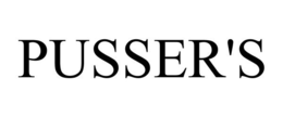 PUSSER'S trademark