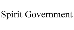 SPIRIT GOVERNMENT trademark