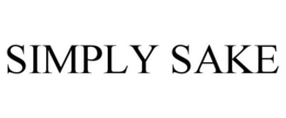 SIMPLY SAKE trademark