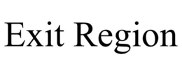 EXIT REGION trademark